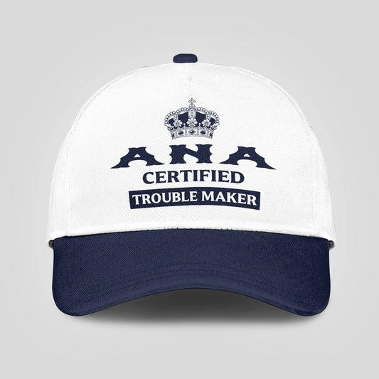 Certified Your Name Trouble Maker Washed Cap ANA 13K1 C148PF