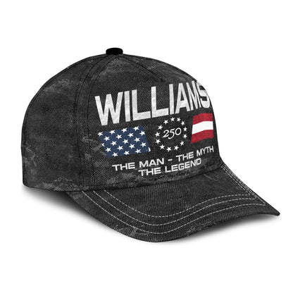 WILLIAMS 13K1-C11PF America 250 The man - The Myth - The Legend
