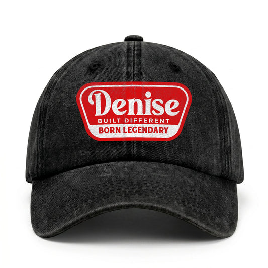 Built Different Born Legendary Red Logo Washed Cap DENISE 13K1 C63PF