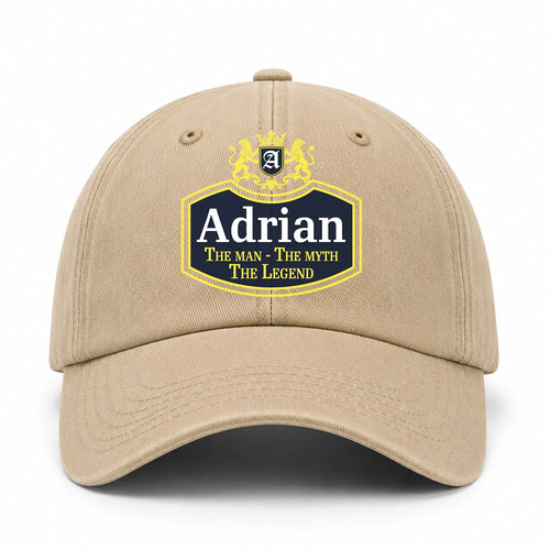 The Man The Myth The Legend Royal Cap ADRIAN 13K C31PF