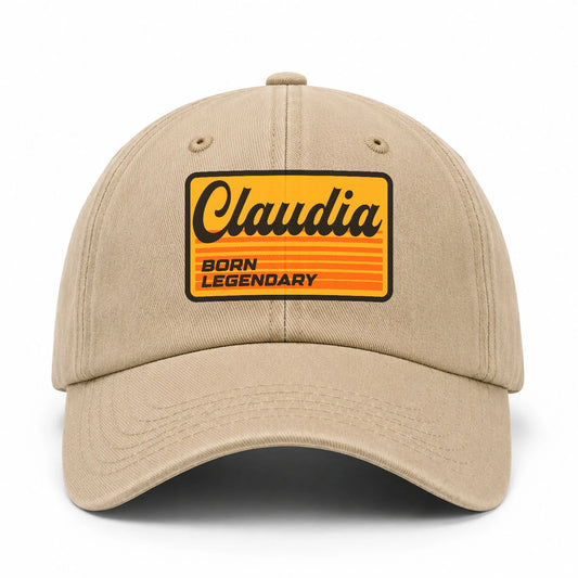 Born Legendary Vintage Washed Cap CLAUDIA 13K1 C64PF