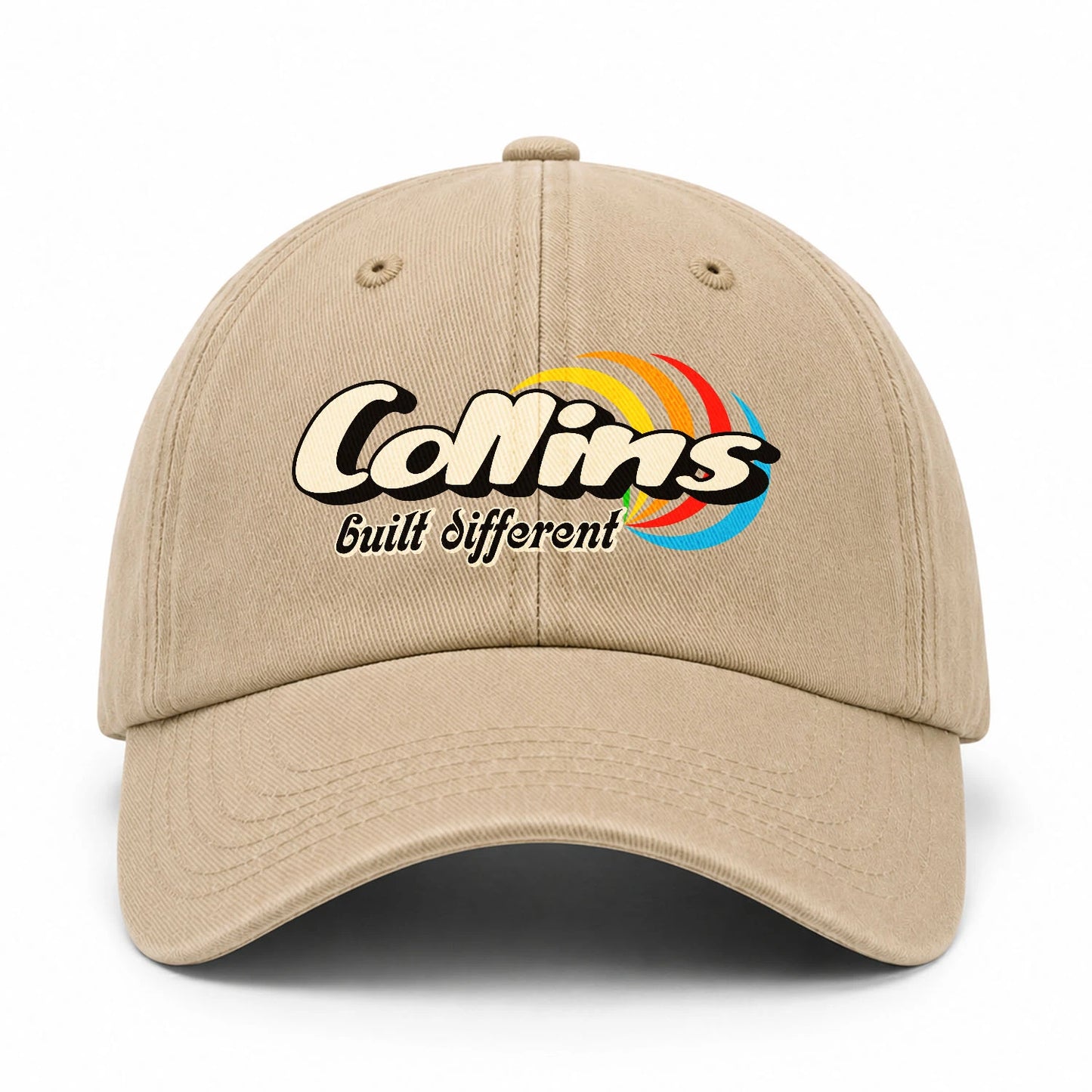 Your Name Built Different Retro Washed Cap COLLINS 13K1 C55PF