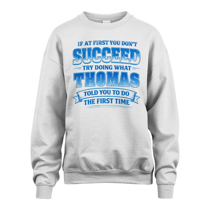THOMAS 13K1-502 If At First You Don't Succeed...