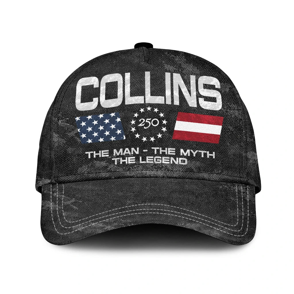 COLLINS 13K1-C11PF America 250 The man - The Myth - The Legend
