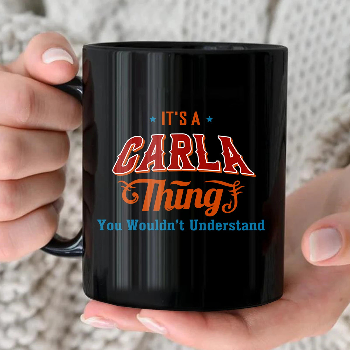 It's A Your Name Thing You Wouldn't Understand Retro Mug CARLA 13K1 MG26