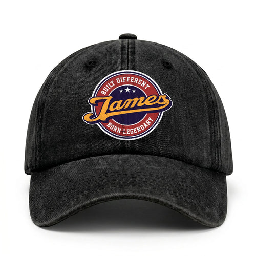 Built Different Born Legendary Logo Washed Cap JAMES 13K1 C65PF