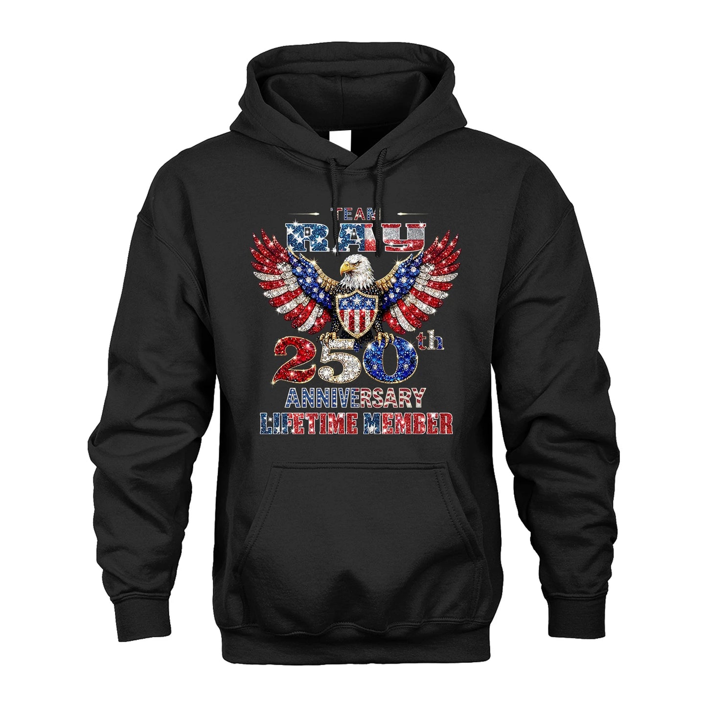 RANDY 13K1-523 Personalized "Team...Lifetime Member" America 250 Design