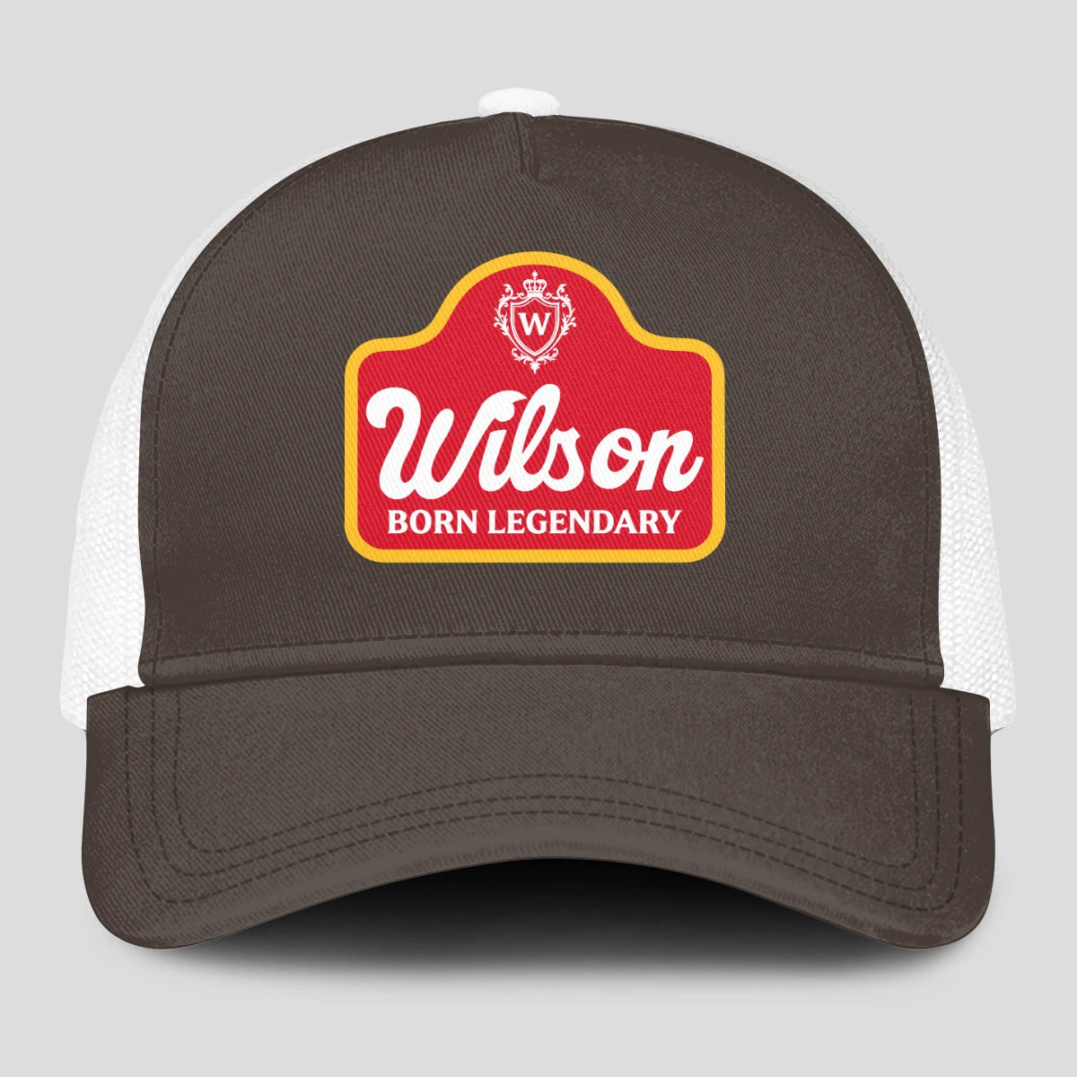 Born Legendary Charcoal Mesh Cap WILSON 13K1 C196PF