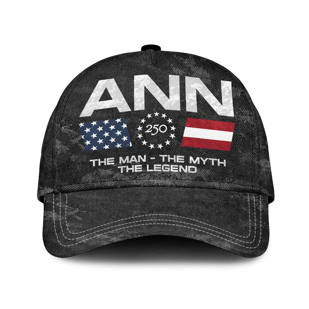 ANN 13K1-C11PF America 250 The man - The Myth - The Legend