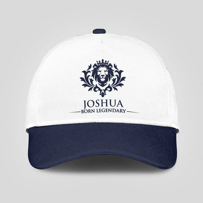 Born legendary lion blue and white baseball cap JOSHUA 13K1 C185PF