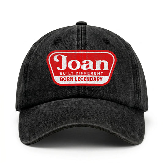 Built Different Born Legendary Red Logo Washed Cap JOAN 13K1 C63PF