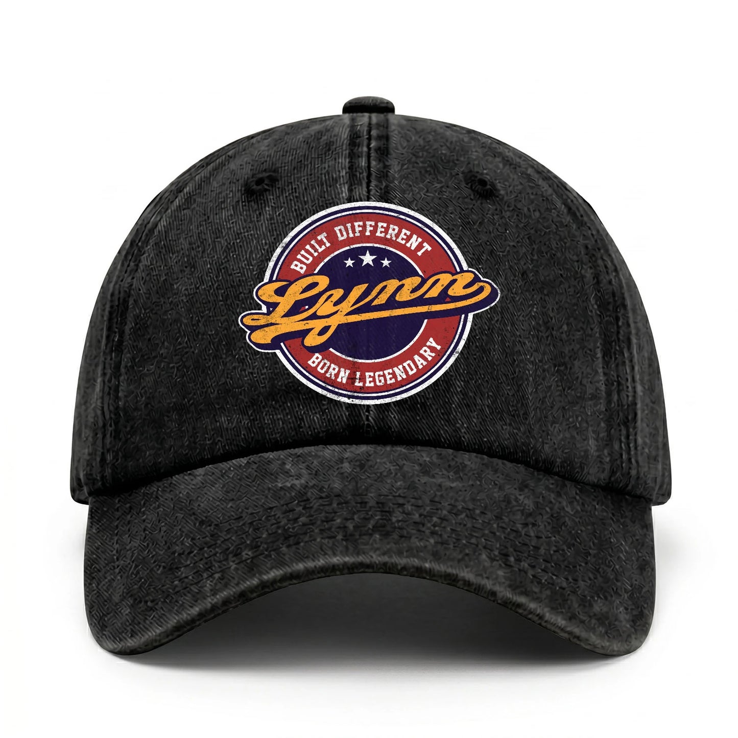Built Different Born Legendary Logo Washed Cap LYNN 13K1 C65PF