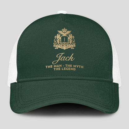 The Man The Myth The Legend Sage Green Mesh Cap JACK 13K1 C192PF
