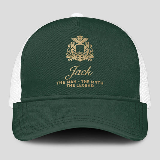 The Man The Myth The Legend Sage Green Mesh Cap JACK 13K1 C192PF