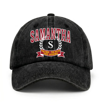 The Man The Myth The Legend Royal Cap SAMANTHA 13K1 C32PF