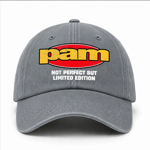 Your Name Not Perfect But Limited Edition Red Logo Washed Cap PAM 13K1 C84PF