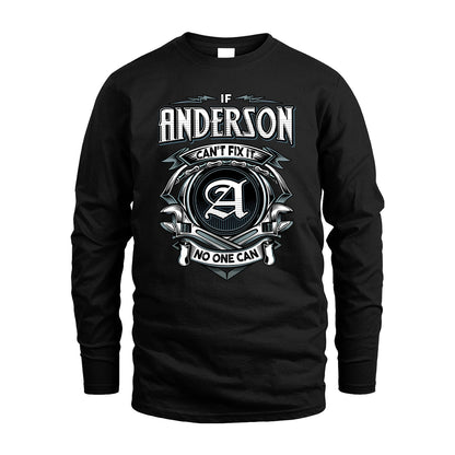 ANDERSON 13K1-510 Personalized  "Can’t Fix It No One Can"