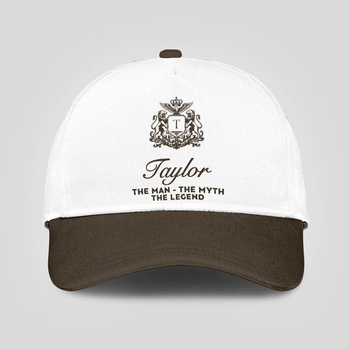 The Man The Myth The Legend Brown Cap TAYLOR 13K1 C47PF