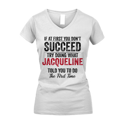 JACQUELINE 13K1-357 If At First You Don't Succeed...
