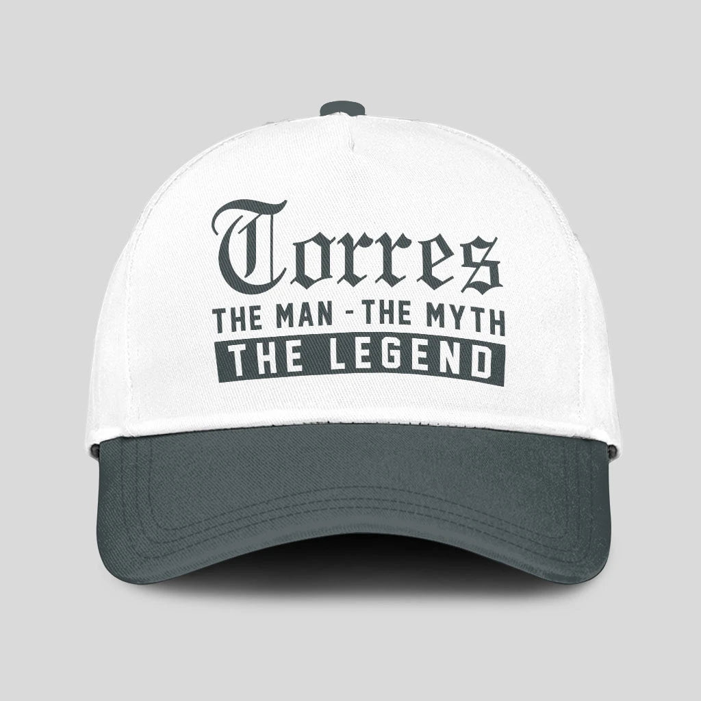 The Man The Myth The Legend Luxury Cap TORRES 13K1 C39PF