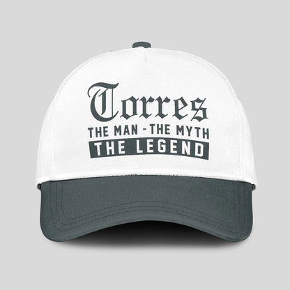 The Man The Myth The Legend Luxury Cap TORRES 13K1 C39PF