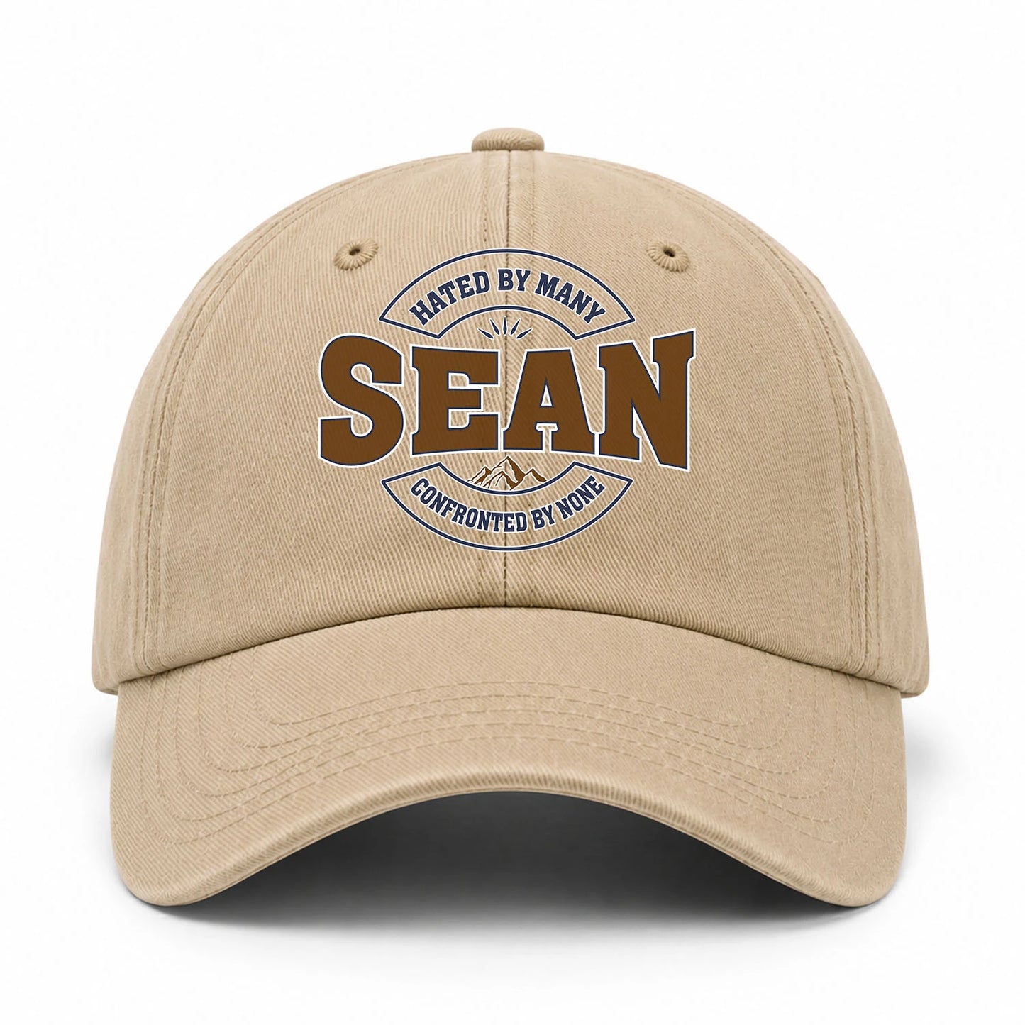 Hated By Many Confronted By None Washed Cap SEAN 13K1 C36PF