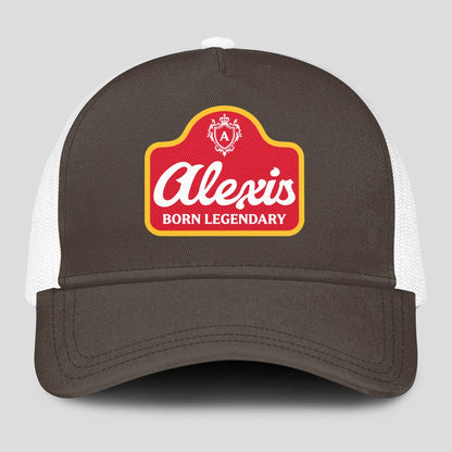 Born Legendary Charcoal Mesh Cap ALEXIS 13K1 C196PF