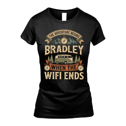 BRADLEY 13K1-547 The Adventure Begins Name When The Wifi Ends