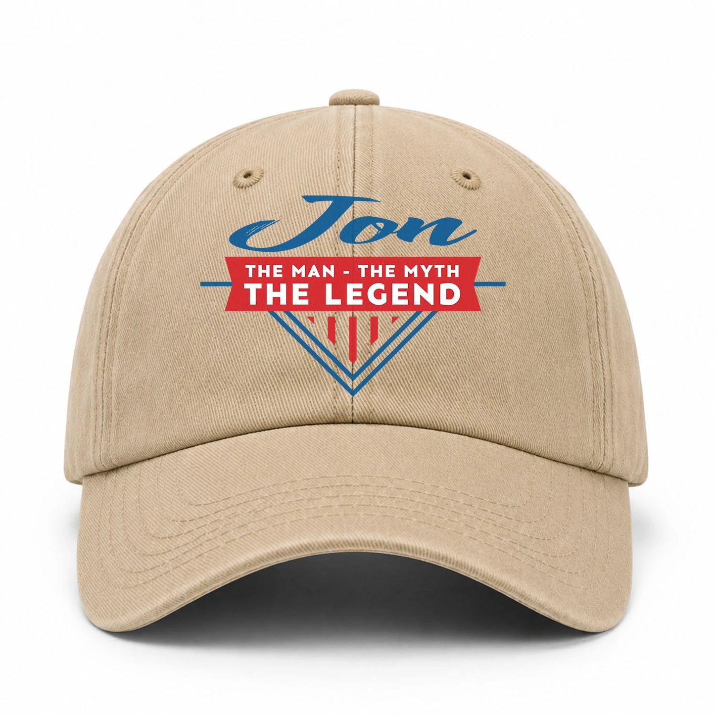 The Man The Myth The Legend Logo Washed Cap JON 13K1 C37PF