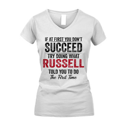 RUSSELL 13K1-357 If At First You Don't Succeed...