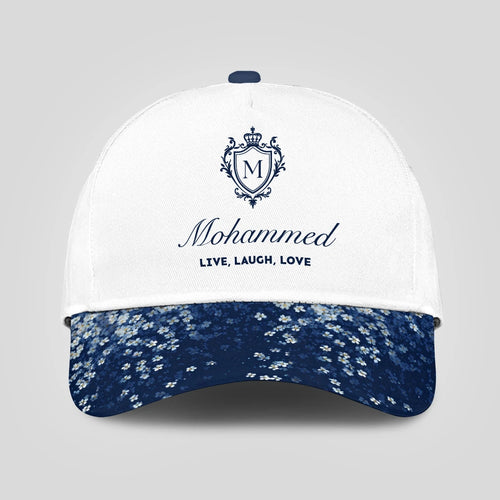 Live Laugh Love Floral Luxury Cap MOHAMMED 13K1 C110PF