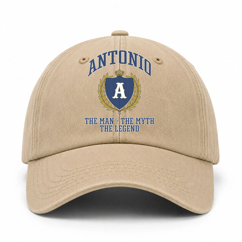 The Man The Myth The Legend Luxury Logo Cap ANTONIO 13K1 C34PF