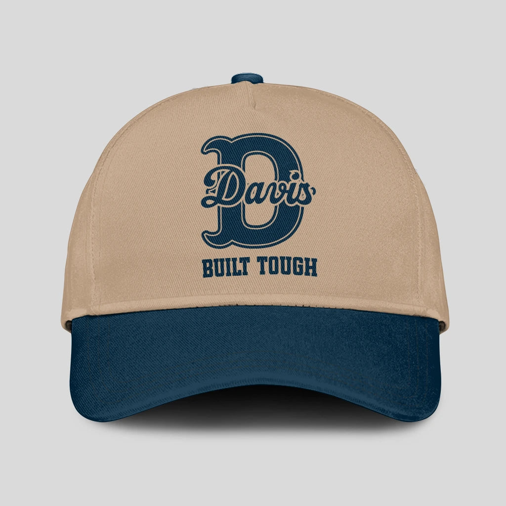 Built Tough Sage Green And Beige Baseball Cap DAVIS 13K1 C102PF