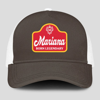 Born Legendary Charcoal Mesh Cap MARIANA 13K1 C196PF
