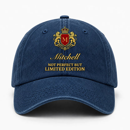 Not Perfect But Limited Edition Royal Blue Washed Cap MITCHELL 13K1 C133PF
