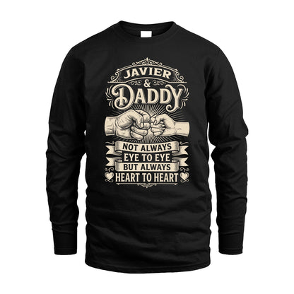 JAVIER 13K1-543 Daddy Not Always Eye to Eye But Always Heart to Heart