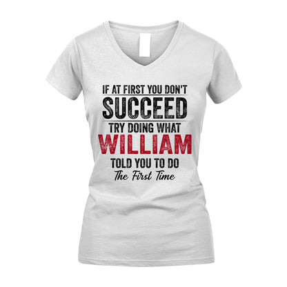 WILLIAM 13K1-357 If At First You Don't Succeed...