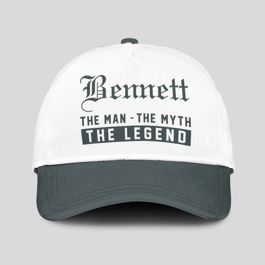 The Man The Myth The Legend Luxury Cap BENNETT 13K1 C39PF