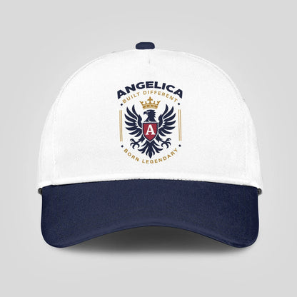 Built Different Born Legendary Elegant Blue And White Cap ANGELICA 13K1 C76PF