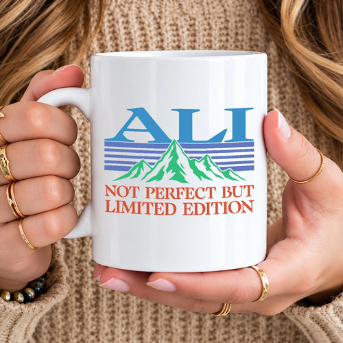Not Perfect But Limited Eidition Retro Mountain Mug ALI 13K1 MG29