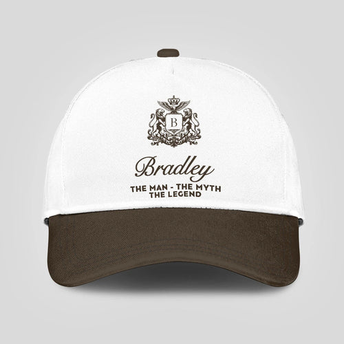 The Man The Myth The Legend Brown Cap BRADLEY 13K1 C47PF