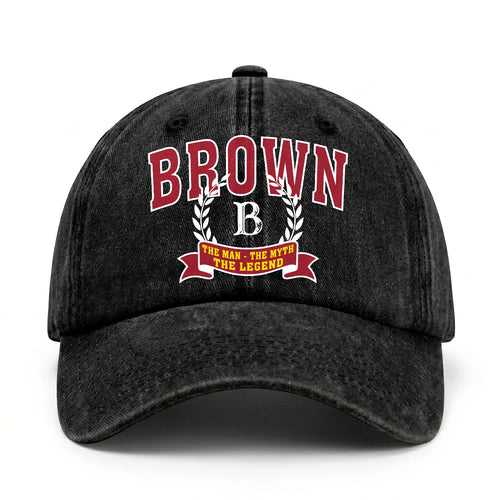 The Man The Myth The Legend Royal Cap BROWN 13K1 C32PF