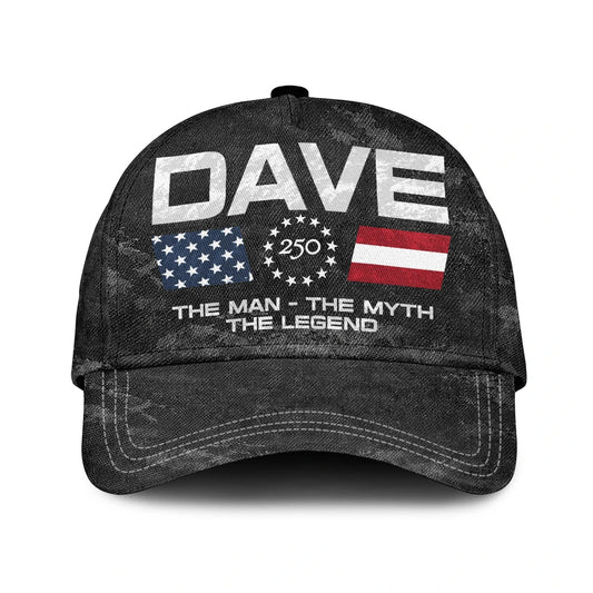 DAVE 13K1-C11PF America 250 The man - The Myth - The Legend