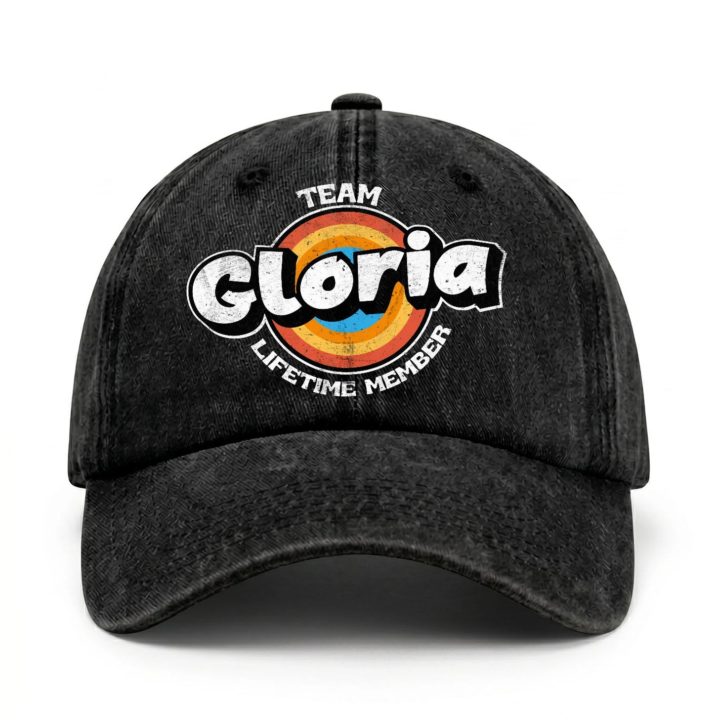 Team Your Name Lifetime Member Logo Cap GLORIA 13K1 C66PF