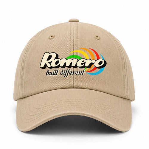 Your Name Built Different Retro Washed Cap ROMERO 13K1 C55PF