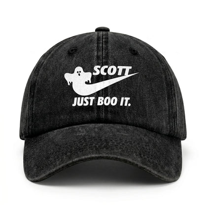 Just Boo It Halloween Washed Cap SCOTT 13K1 C83PF