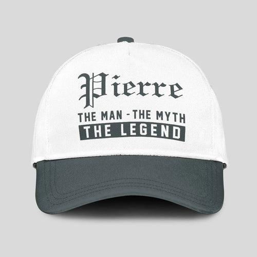 The Man The Myth The Legend Luxury Cap PIERRE 13K1 C39PF