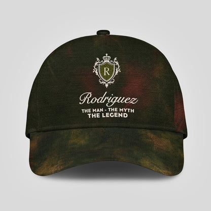 The Man The Myth The Legend Military Cap RODRIGUEZ 13K1 C93PF