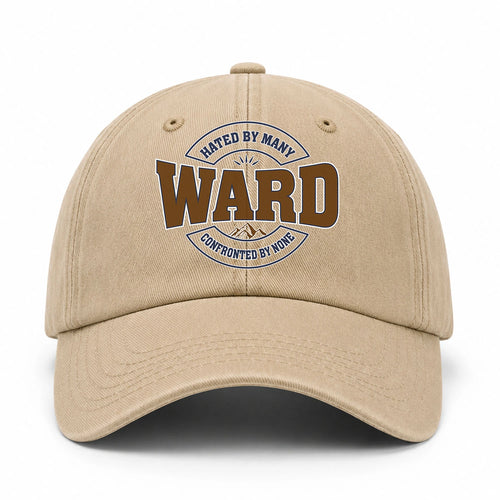 Hated By Many Confronted By None Washed Cap WARD 13K1 C36PF