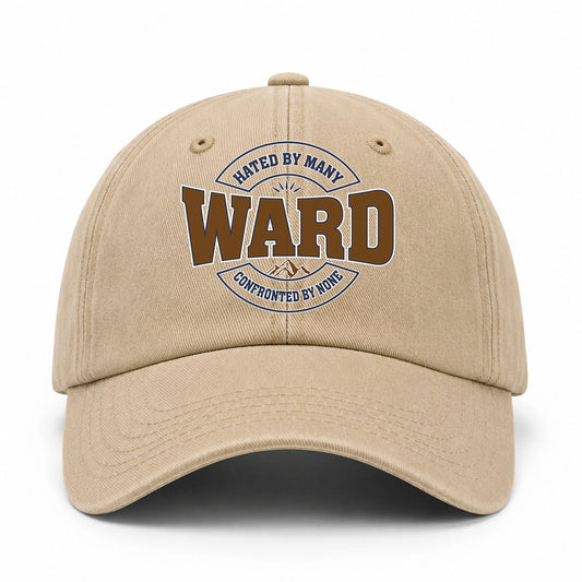 Hated By Many Confronted By None Washed Cap WARD 13K1 C36PF
